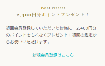 SATORI電話占い 初回特典