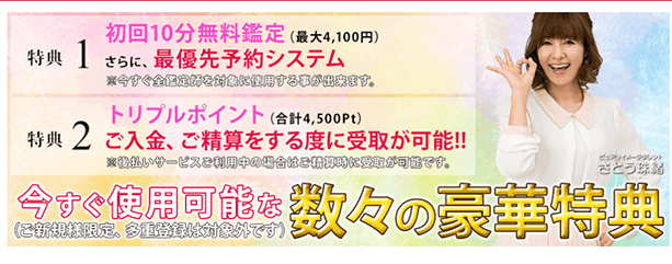 電話占いピュアリ 料金プラン